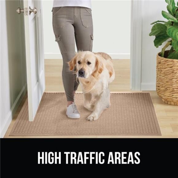 Front Door Mat, Indoor Outdoor Ultra Absorbent Moisture Guard Doormat - Picture 6 of 7